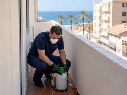 Fotografía editorial exclusiva de plagas-malaga.com para un contexto de inspección; no representa la sede, el equipo ni un trabajo de HISAN